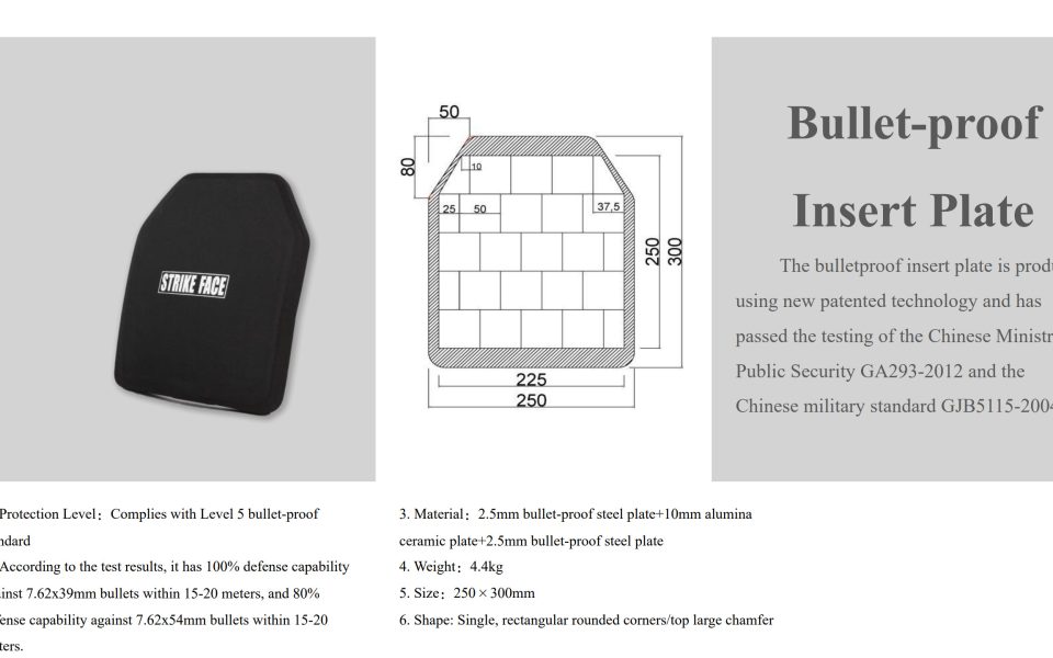 Bullet-Proof Equipment