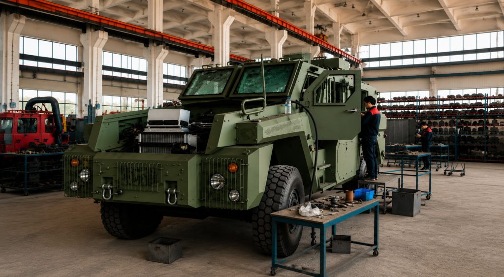 Military Vehicle Manufacturer armored vehicle production