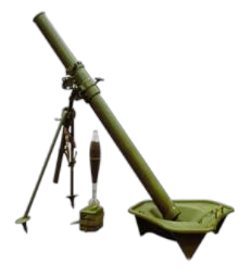 Military Mortars 82mm mortar launcher