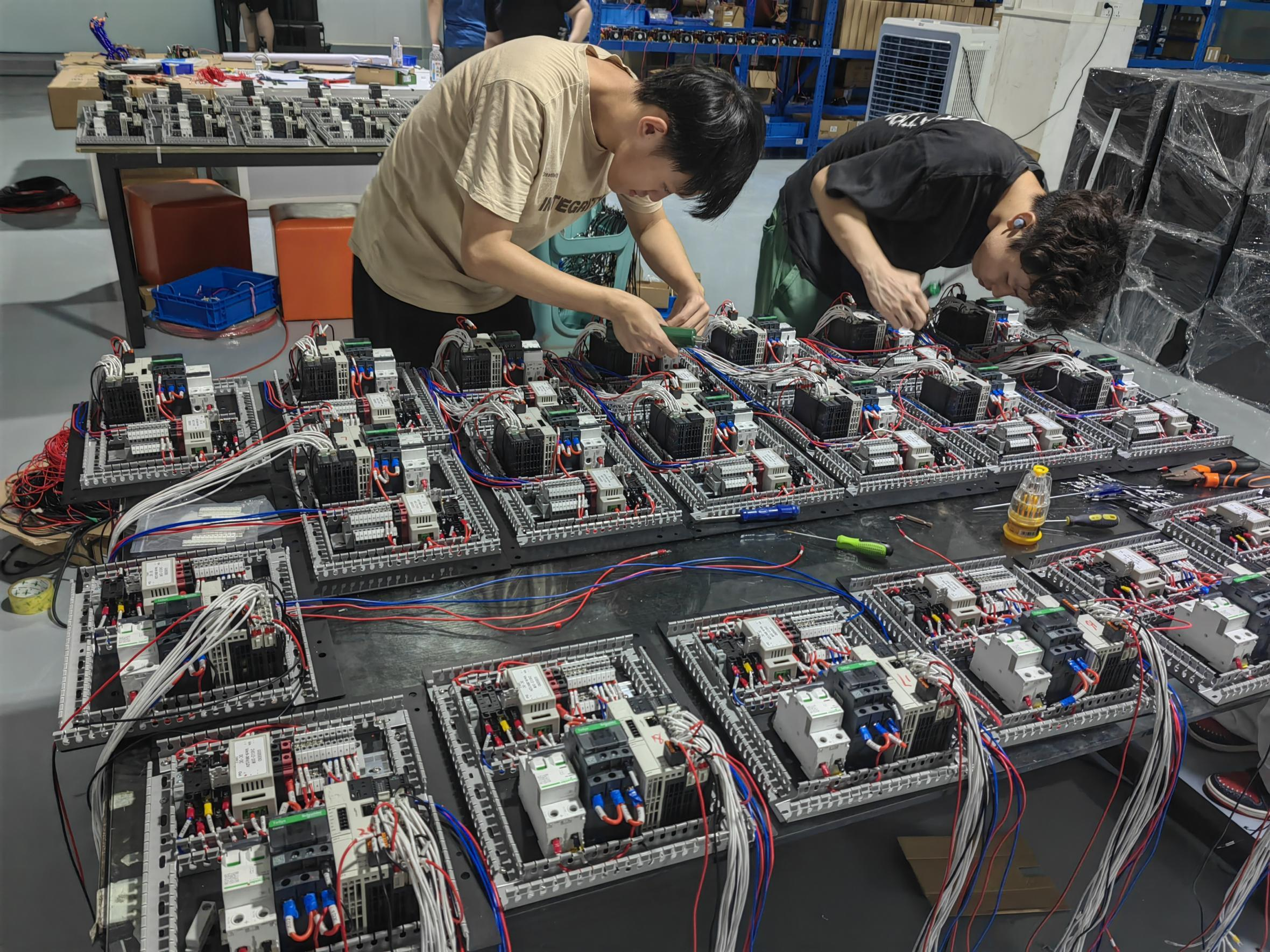 Remote weapon control system production and assembly